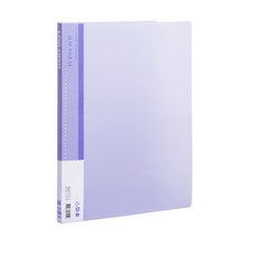 LC-322 檔案夾 A4 果凍色系, 紫色, 1入