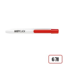 모리스)저스트클릭 보드마카(M/2.0mm), 6개, 적/NMD508323