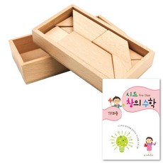 평면 퍼즐 유아 칠교 놀이도안 원목 가베 신체발달 유아교구 EQ, 1개, 1개