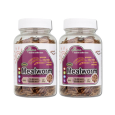 프라임밀웜 햄스터 고슴도치 건조밀웜 슈퍼밀웜, 2개, 30g