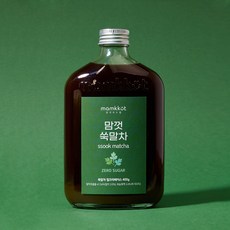 맘껏푸드랩 제로슈가 쑥말차 밀크티 베이스 400g, 쑥말차400g