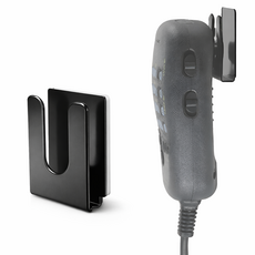 자동차 차량용 CB 무전기 마이크 거치대 홀더 라디오 마이크 고정 걸이 클립, 1개