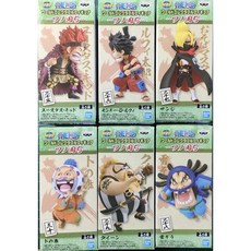 $uper Toys 代理 航海王 WCF 海賊王 和之國 VOL.5 公仔 魯夫 基德 香吉士 奎因 雷藏 康家, 1個