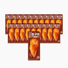 굽네 오븐구이 통 닭가슴살 매콤바베큐 110g, 20개