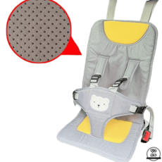 쥬니어 카시트 휴대용 유아 보조 벨트 등원 안전 키높이, 1.6개월-3세