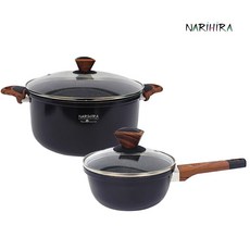 대리석 ih 냄비 2종세트 aa 전골냄비 ih냄비 혼수냄비, 대리석28양+22전, 1개, 본상품선택, 대리석28양+22전