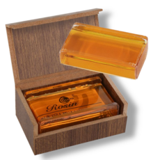 고트 살츠우드 로진 현악기 바이올린 송진, 2개, 우드박스