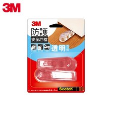 3M 防護安全門檔 透明款, 1個