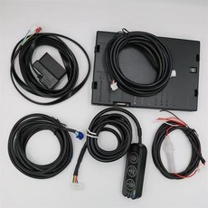 OBD數顯改裝儀錶液晶多功能賽車錶，渦輪水溫轉數增壓監控，汽車改裝必備, 1個, 控制器