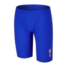 백화점상품 아레나 남성수영복 크림 4부 로얄블루 산뜻한 실내수영장수영복