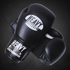 HEAVY HITTERS Contender魔鬼氈訓練手套 H3, 黑色 H3-BK