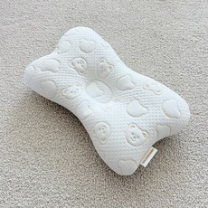 달콤베이비 듀라론 에어매쉬-롱롱짱구베개, 1개, 베이지