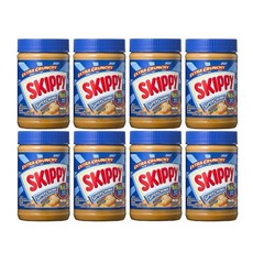 스키피 수퍼 청크 피넛 버터, 462g, 8개