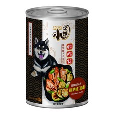小次郎 雞肉營養狗罐頭 420g 台灣製 犬罐主食, 1個, 單罐(超取最多9罐)