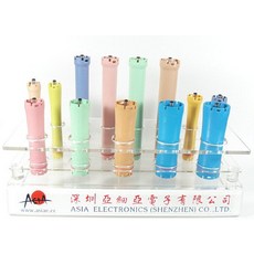 SEYARSI 溫塑機捲心 36V電壓 專業美髮燙髮捲棒, 耳機型12~24, 藍色, 耳機型12~24