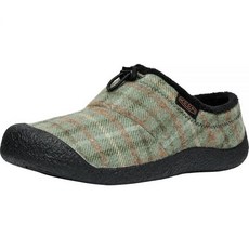 KEEN 남성용 Howser III 슬립온 슈즈 차콜 그레이 펠트/블랙