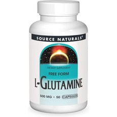 피부톤 피부 미용 L글루타민 에너지 자유 형태 아미노산 500mg 50캡슐 출처, 1개, 50정