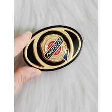 클라이슬러 엠블럼 적용 클래식 300c 차량 개조 미들 네트워크 크롬 대형 제트 후미 문 스티커, 구형 크라이슬러 300C 중간 로고, 단일 사이즈