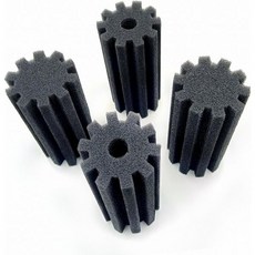 수족관 스펀지 필터 교체용 (4개 세트) 중형용 (2075 갤런), 수족관 스펀지 필터 교체용 (4개 세트) 중형용 (20