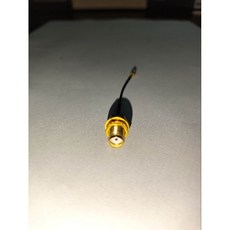 ipex轉SMA轉接線 WIFI/GSM/3G/GPS内置無線網卡模組天線圖傳轉接線, 1個, 內孔5CM, 內孔5CM
