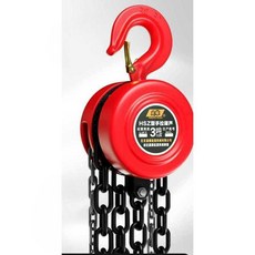 수동 핸드 체인 호이스트 도르래 기중기 원치 쇠사슬, 1개