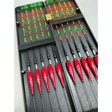 New10pcs 붕어 낚시 플로트 전자 빛나는 플로트와 눈길을 끄는 구름이 많은 하늘 꼬리, No change of color, BX-05 3.0G 10PCS