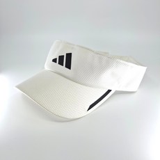 [정품] 아디다스 골프 썬캡 모자 +리넨 헤어밴드, 화이트, 1개