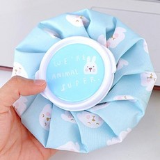 유아 캐릭터 얼음주머니 골프 냉 온 찜질 고열 냉각 열사병, 1개