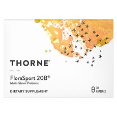 Thorne FloraSport 20B多菌株益生菌膠囊, 30顆, 1罐
