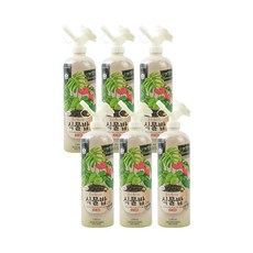 모든 식물용 식물밥 영양제 복합비료, 6개, 1000ml
