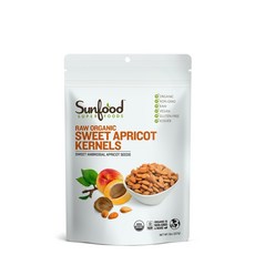 Sunfood 애프리콧 커널스, 227g, 1개