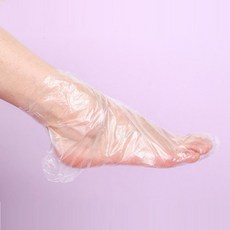 일회용 위생 발비닐 발보습 풋케어 비닐 덧신 100매, 100개