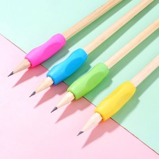 일상채움 컬러 연필 그립 홀더 4컬러, 20개