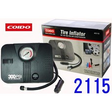 COIDO 風王 打氣機 2115 300P 胎壓計量器, 1個