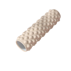 딜헤븐 친환경EVA 스트레칭 헬스 지압 폼롤러(돌기형), 아이보리, 45cm(대), 1개