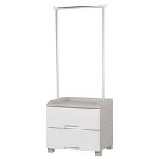 KEYWAY 聯府 衣掛式整理櫃 LT-820 2層, 白色, 1個