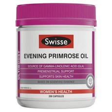 스위스 달맞이꽃 오일 Swisse Ultiboost Evening Primrose Oil 200 200정, 1
