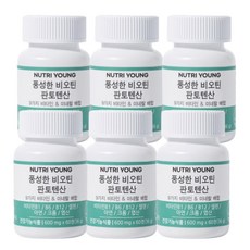뉴트리영 풍성한 비오틴 판토텐산, 6통 12개월