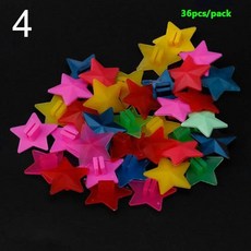 경고 하트 모양 휠 클립 별 자전거 사이클링 스포크 비즈 장식, Color: 1. 4, 1개