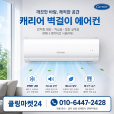 (쿨링마켓24) 캐리어 냉방 벽걸이 6평 DARB-0062FAWSD 실외기+기본설치비 별도/ 주말 에어컨 상담 설치 예약 문의, 일반배관형, DARB0062FAWSD 6평