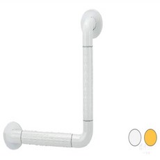 M9 90도 안전 손잡이 300 화장실핸드레일 장애인손잡이, ZL-A02/90도/300x300/백색, 1