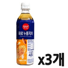 햇반 파로 누룽지차, 3개, 500ml