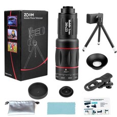 benesell 야간 관람 극장 뮤지컬 망원경 쌍안경 콘서트 전시회, 1개, T50 알루미늄 세트 36배