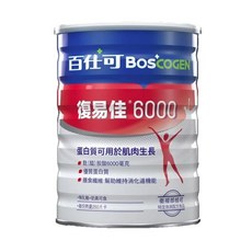 百仕可 復易佳6000 蛋白質奶粉, 854g, 2個