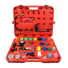 부동액 교환기 냉각수 석션기 테스터 교체 주입기, 누수 감지기 나일론 14종, 1개