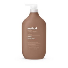 Method 바디 워시 샌들우드 + 베티버 828ml(28온스), Method 바디 워시, 샌들우드 + 베티버, 828m