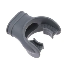 숏핀 혀 없는 스쿠버 다이빙 레귤레이터 마우스피스 스노클링 문어 2 단계 실리콘 물기, [03] Gray