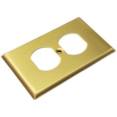 YU AUDIO 黃銅插座蓋板, 1個