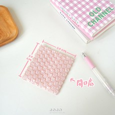JOJO 甜粉愛心氣泡袋, 1個, 愛心氣泡袋-小(單筆最多720個)