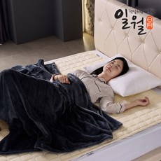 일월 순코튼 안심 카본매트 전기요, 핑크, 더블(140 x 180 cm)